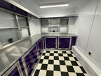 8.5X12TA Purple Concession Trailer