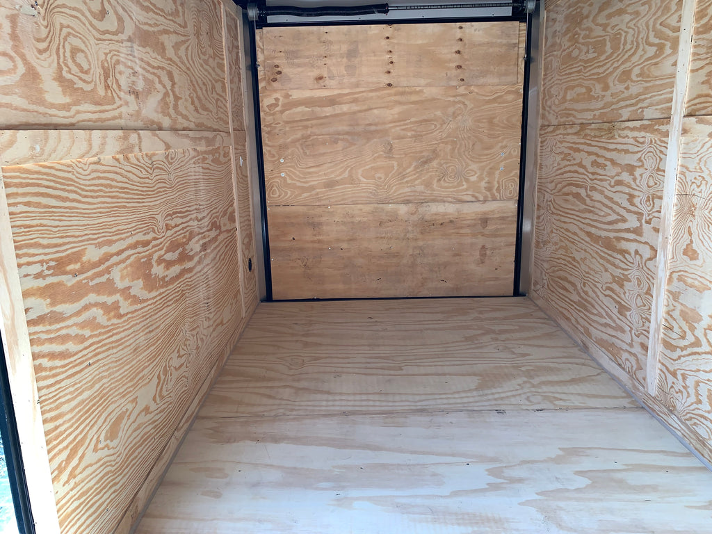 7X14TA White Standard Trailer
