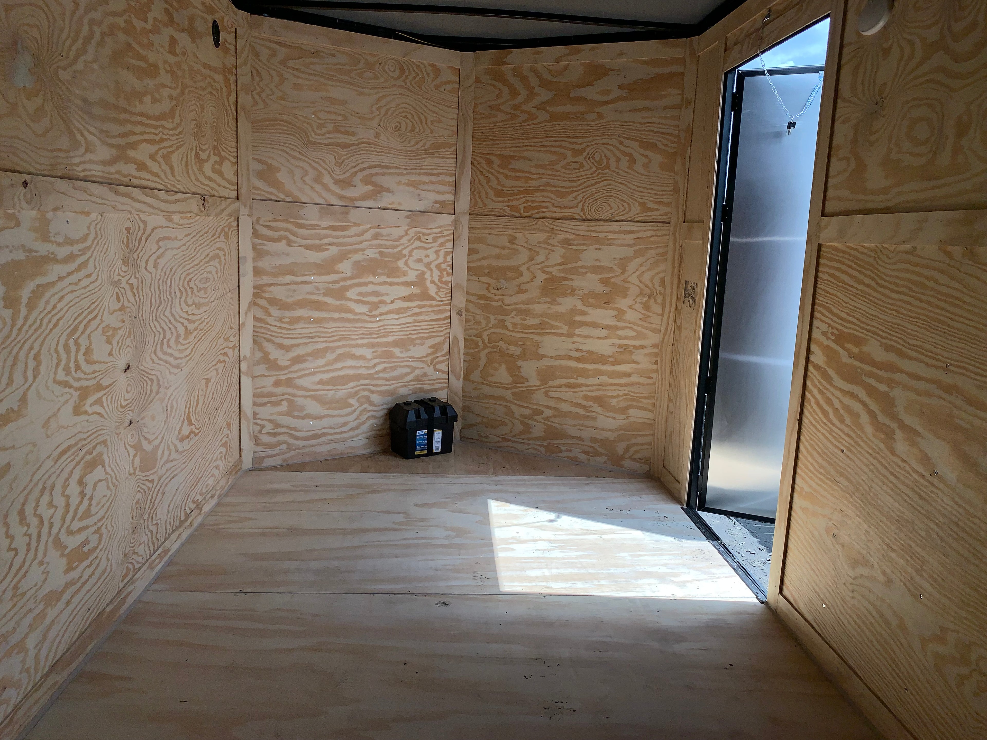 7X14TA White Standard Trailer