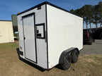 7X12TA White Splicing Trailer