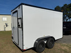 7X12TA White Splicing Trailer