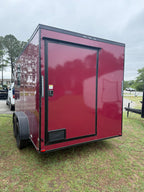 7X14TA Brandywine Dog Grooming Trailer