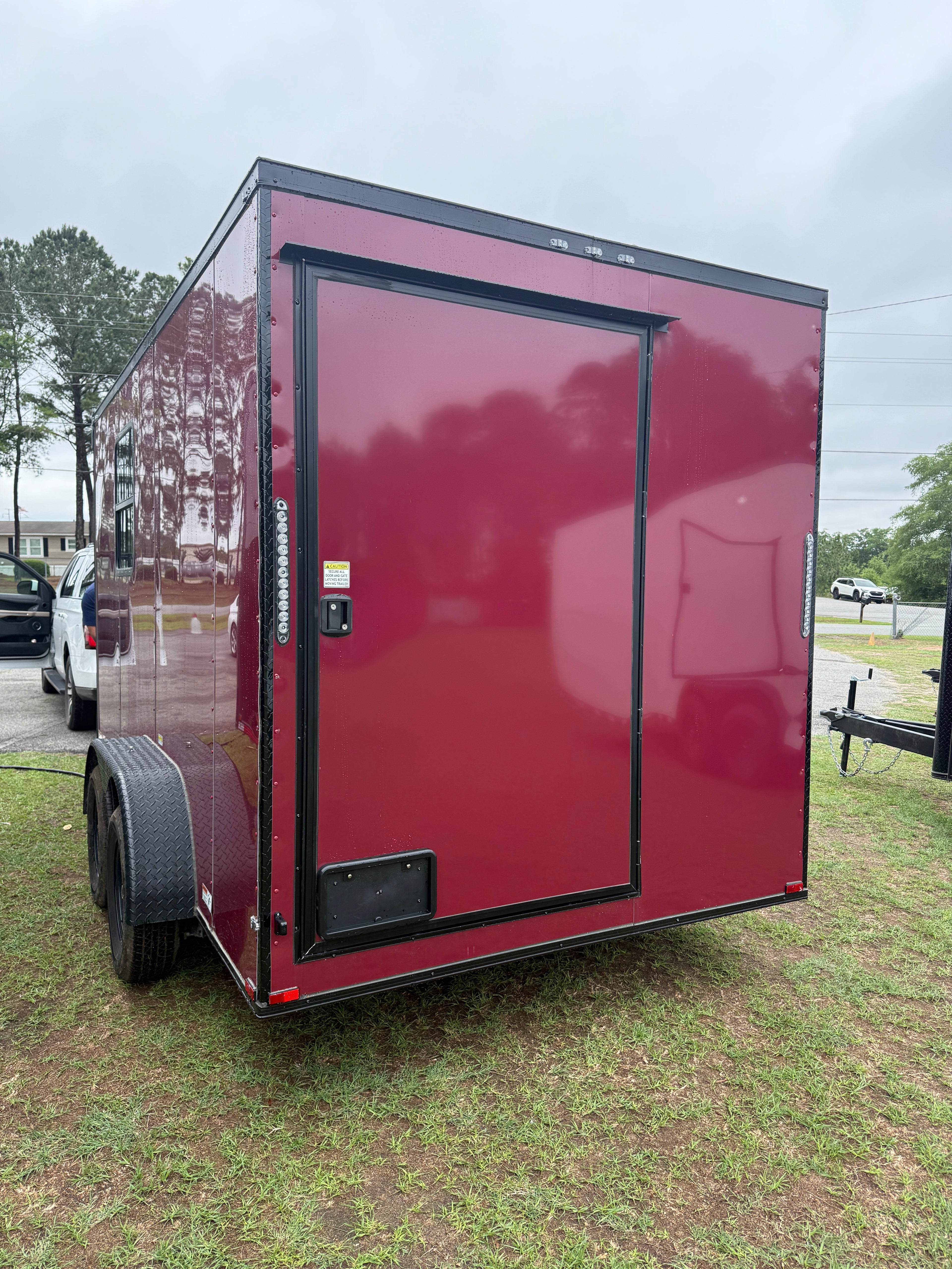 7X14TA Brandywine Dog Grooming Trailer