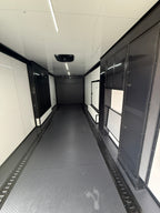 8.5X28TA5 White Race Ready Trailer