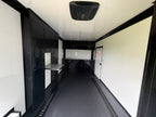 8.5X28TA5 White Race Ready Trailer