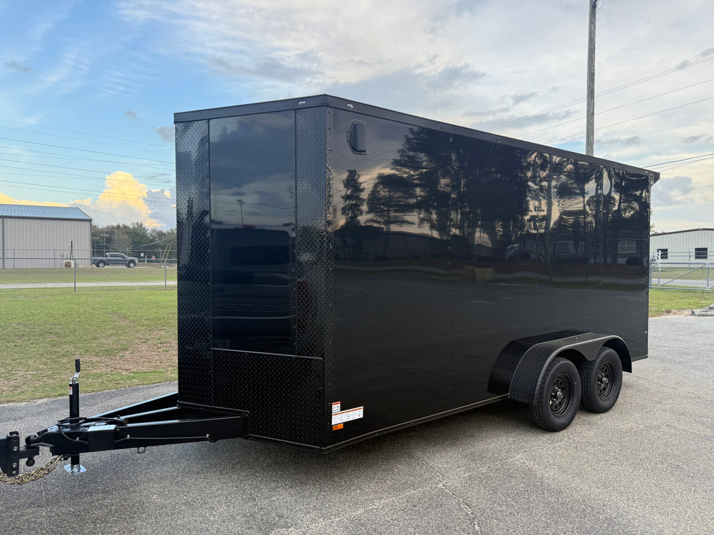 7X16TA BlackStandard Trailer BOP