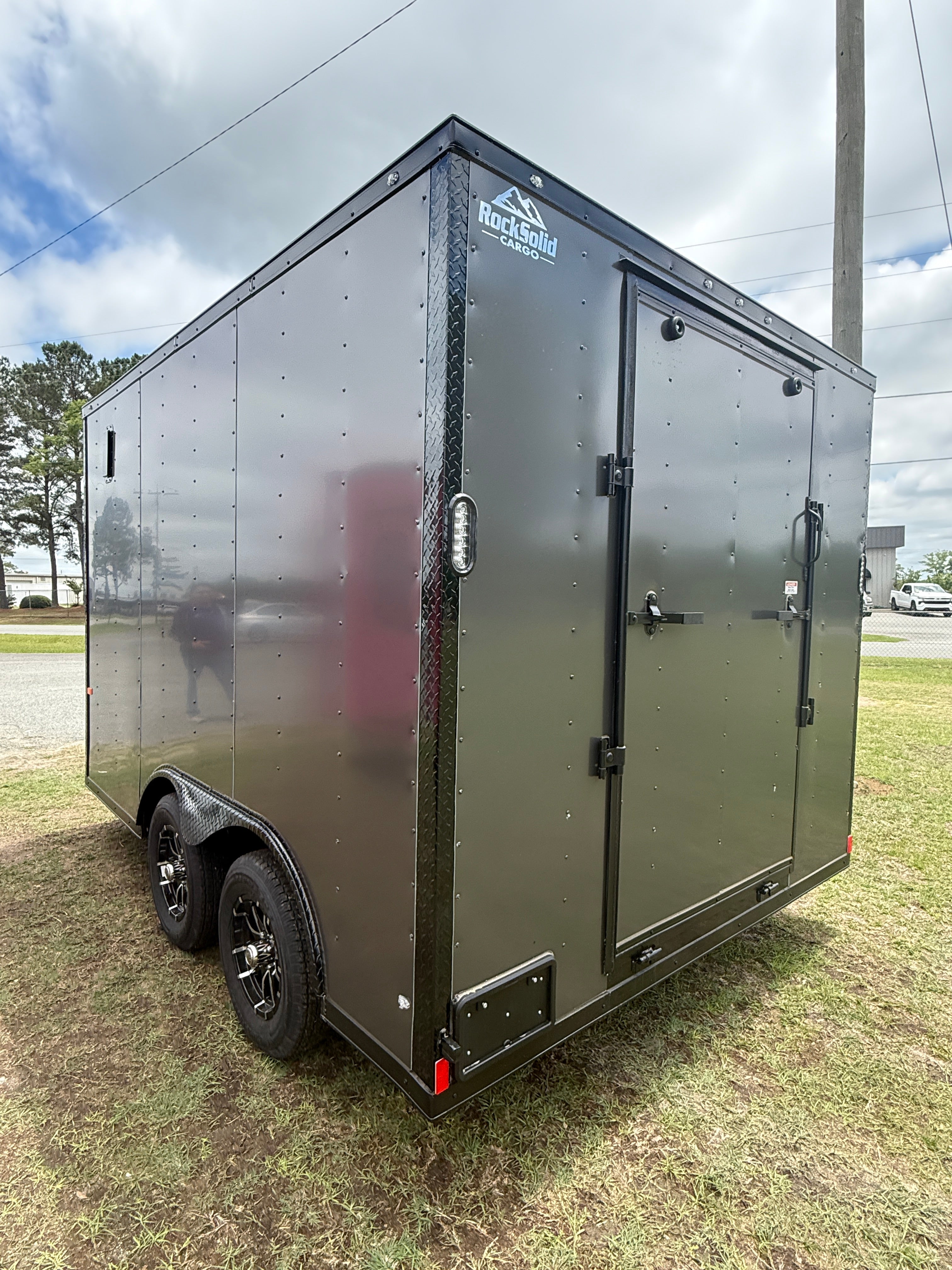 8.5x12TA Charcoal Standard Trailer