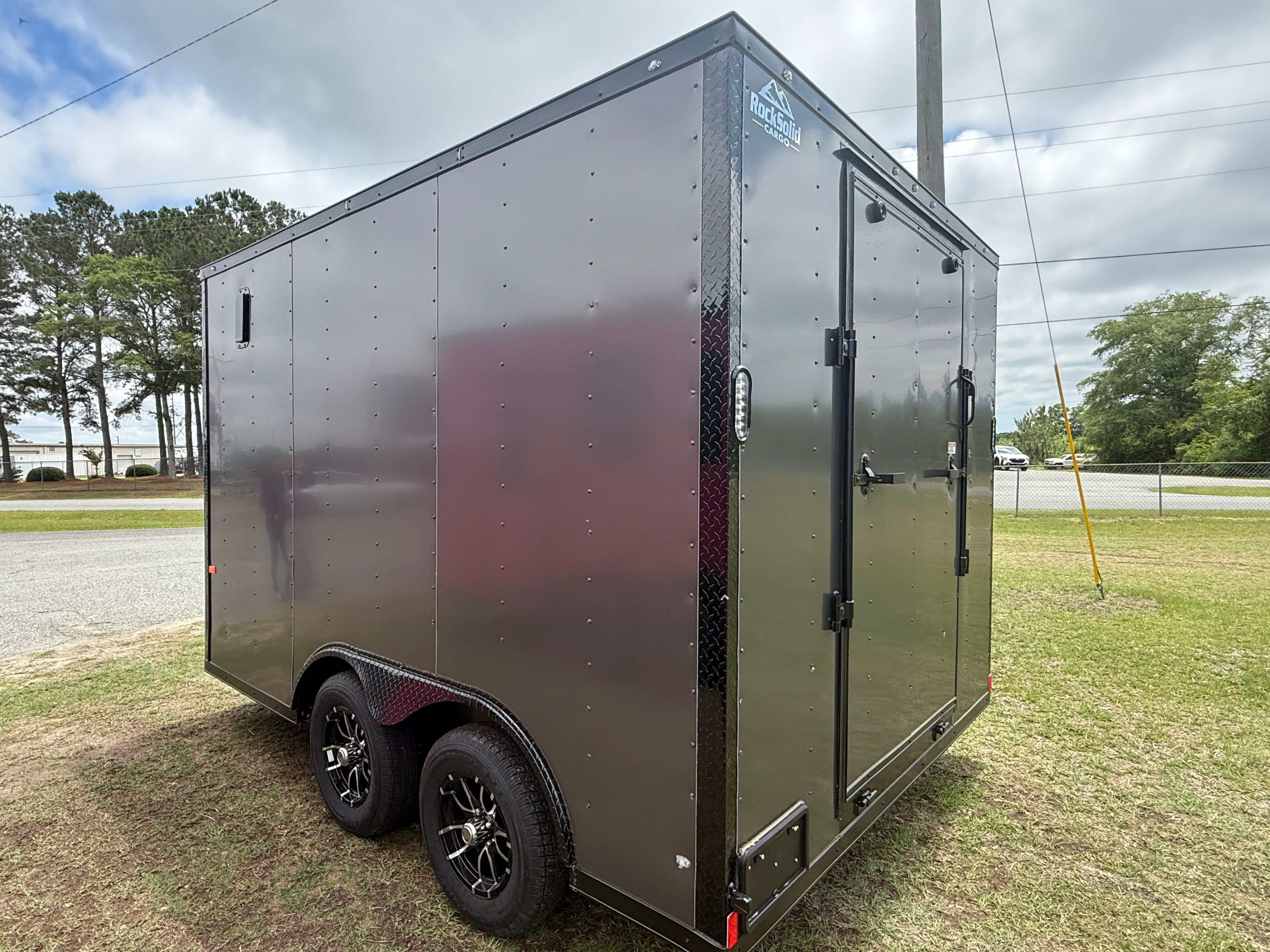 8.5x12TA Charcoal Standard Trailer