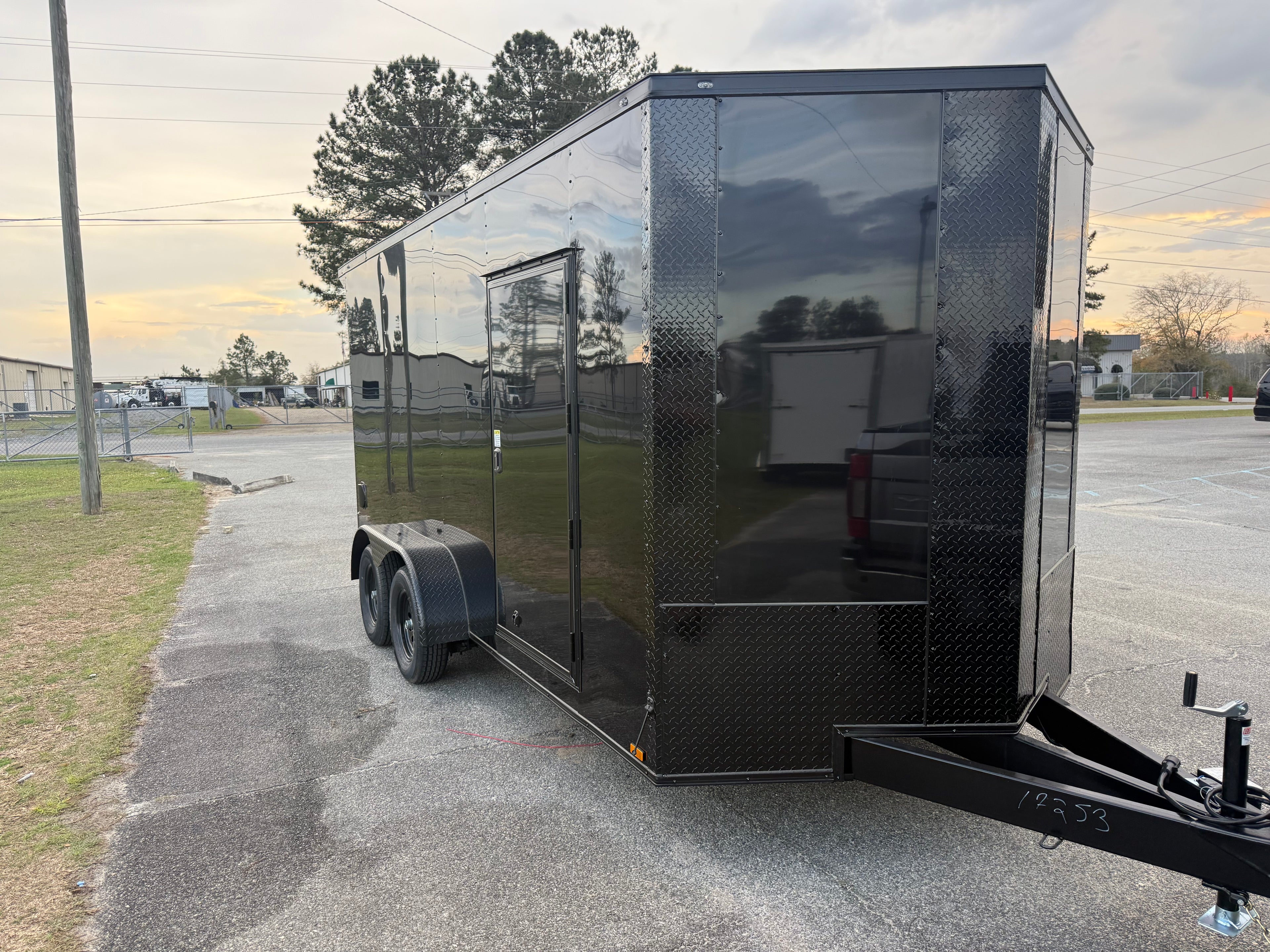 7X16TA BlackStandard Trailer BOP