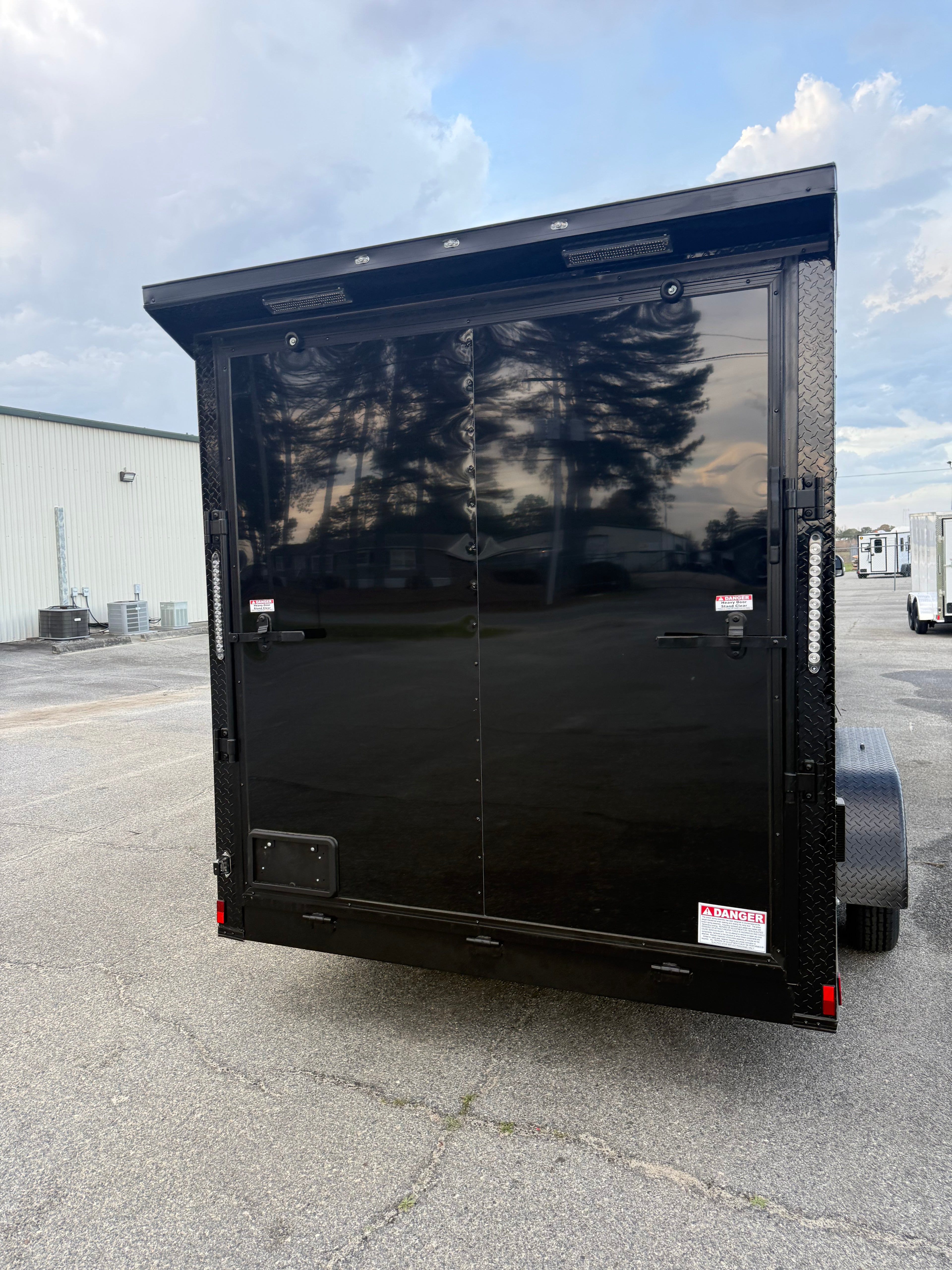 7X16TA BlackStandard Trailer BOP