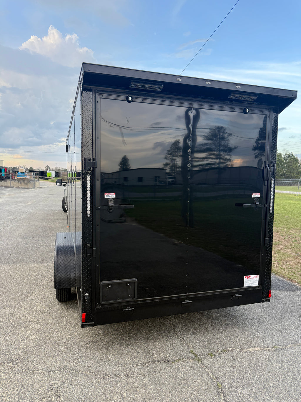 7X16TA BlackStandard Trailer BOP