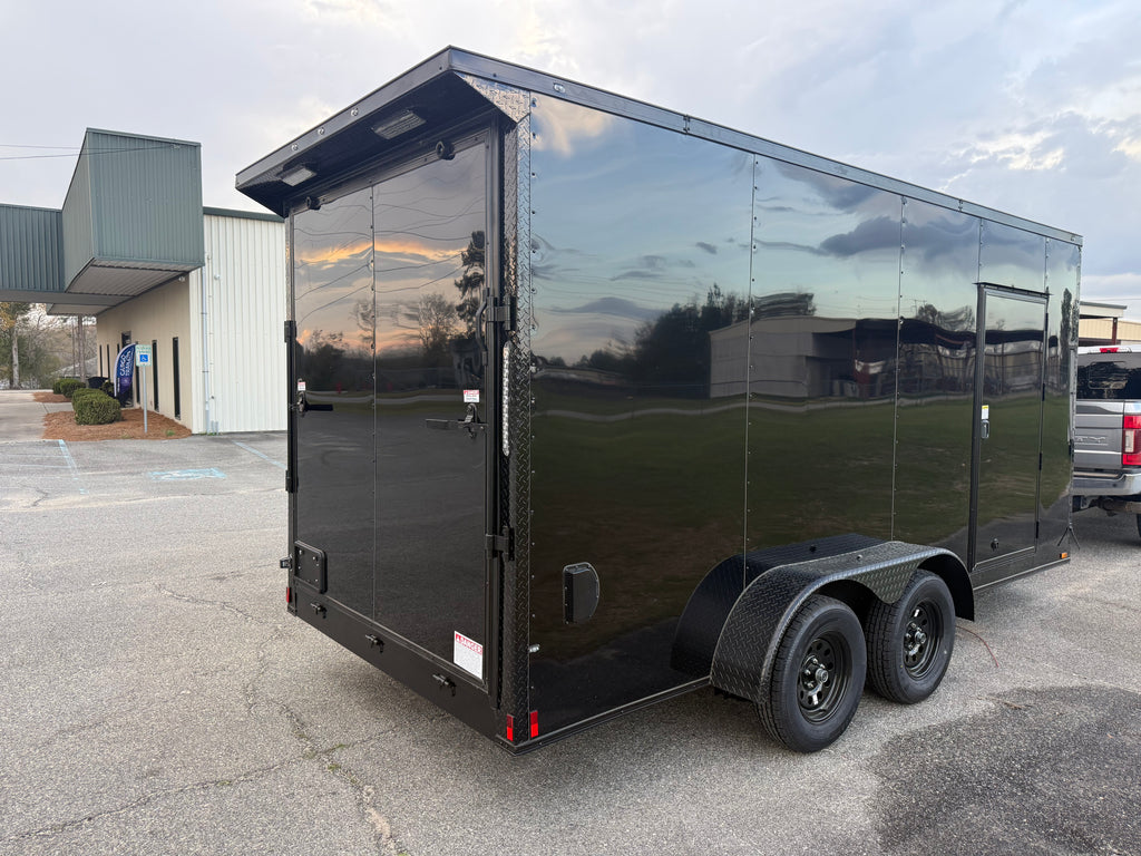 7X16TA BlackStandard Trailer BOP