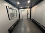8.5X16 Red Concession Trailer