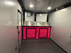 7X14TA Pink Concession Trailer