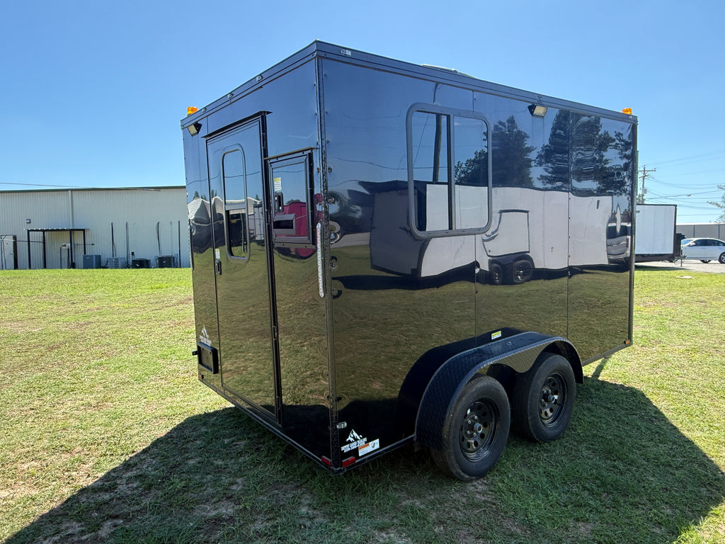 7X12TA Black Splicing Trailer