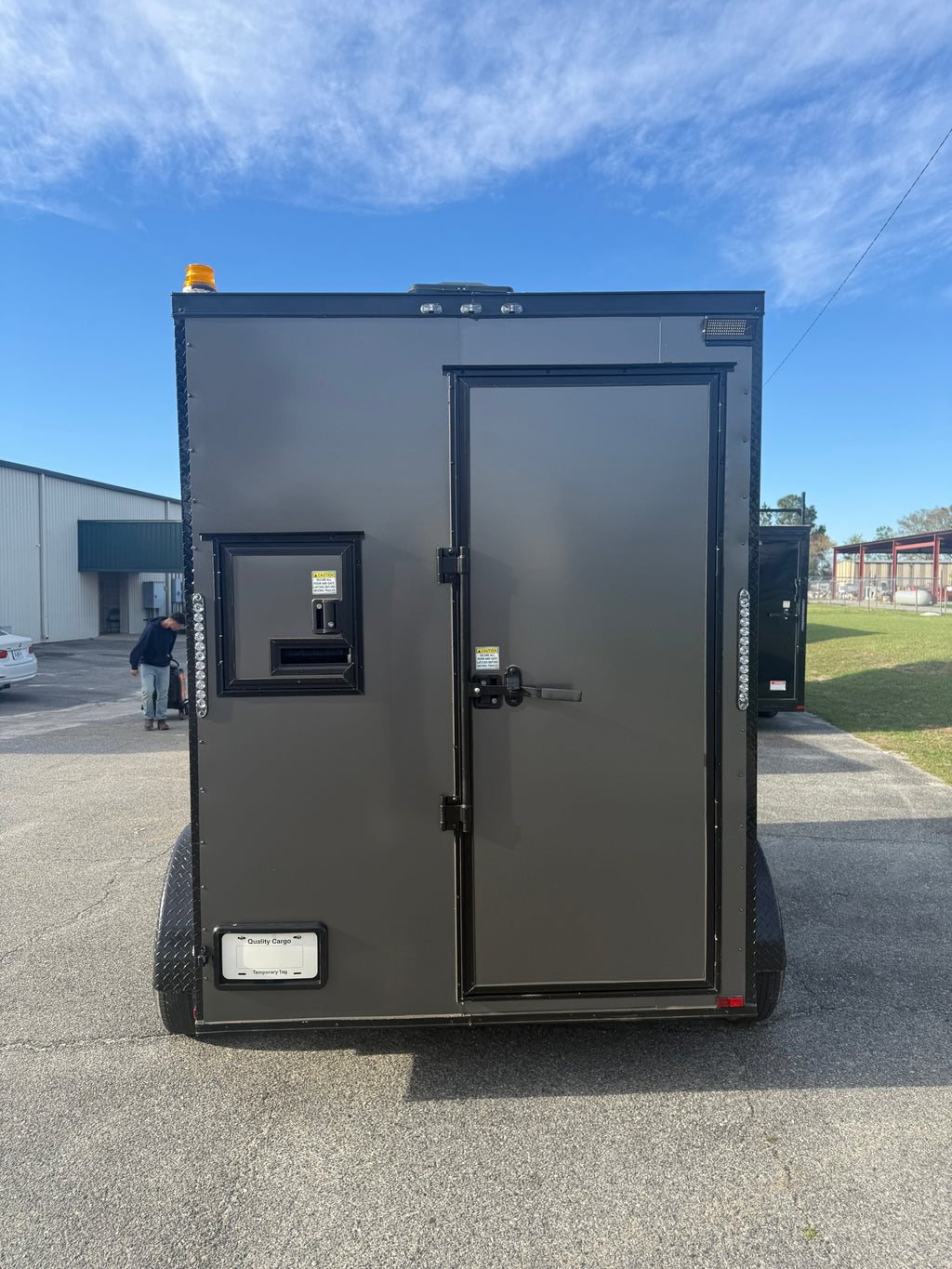 6X10TA Charcoal Splicing Trailer BOP