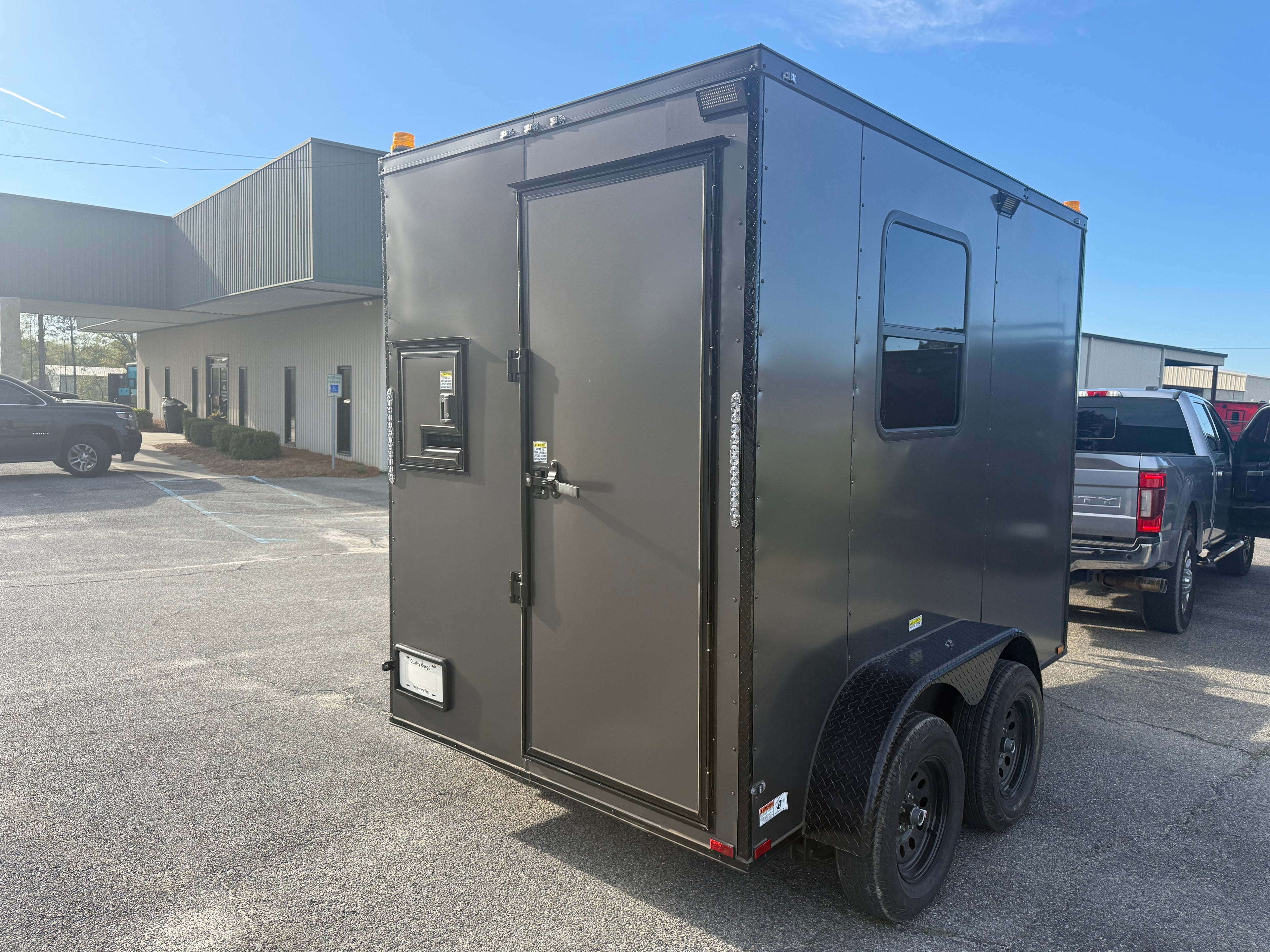 6X10TA Charcoal Splicing Trailer BOP