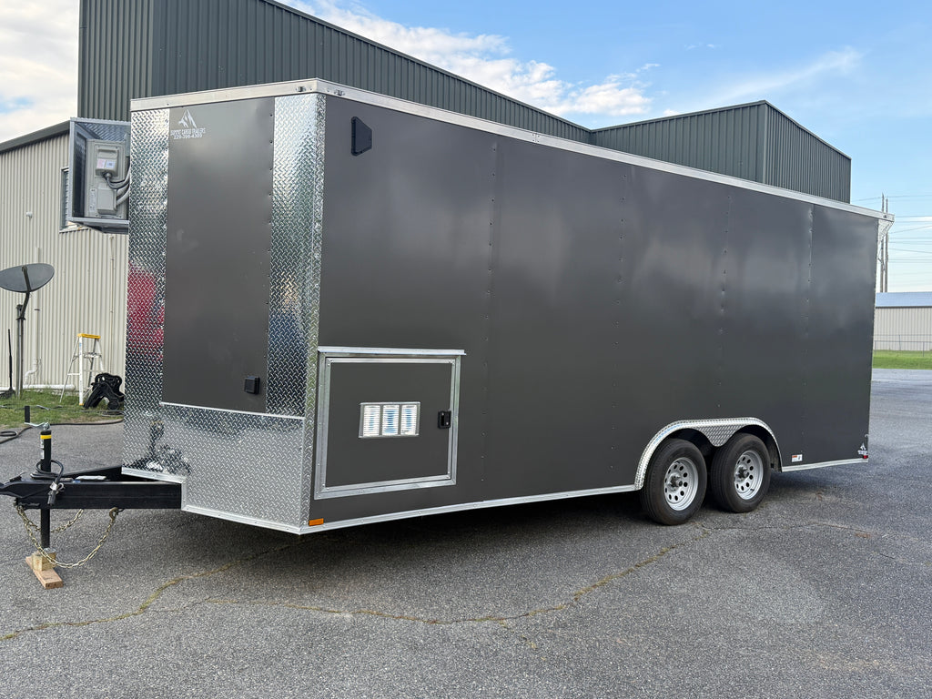 8.5X20TA Charcoal RC Office Trailer