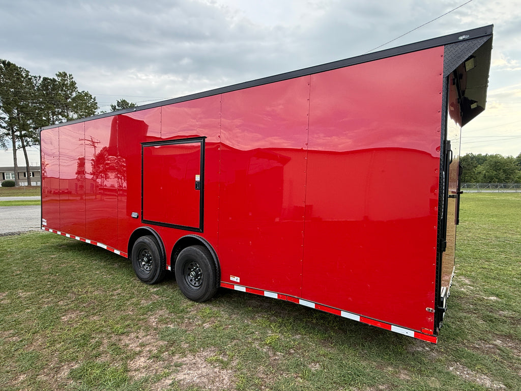 8.5X28TA Red Race Ready Trailer