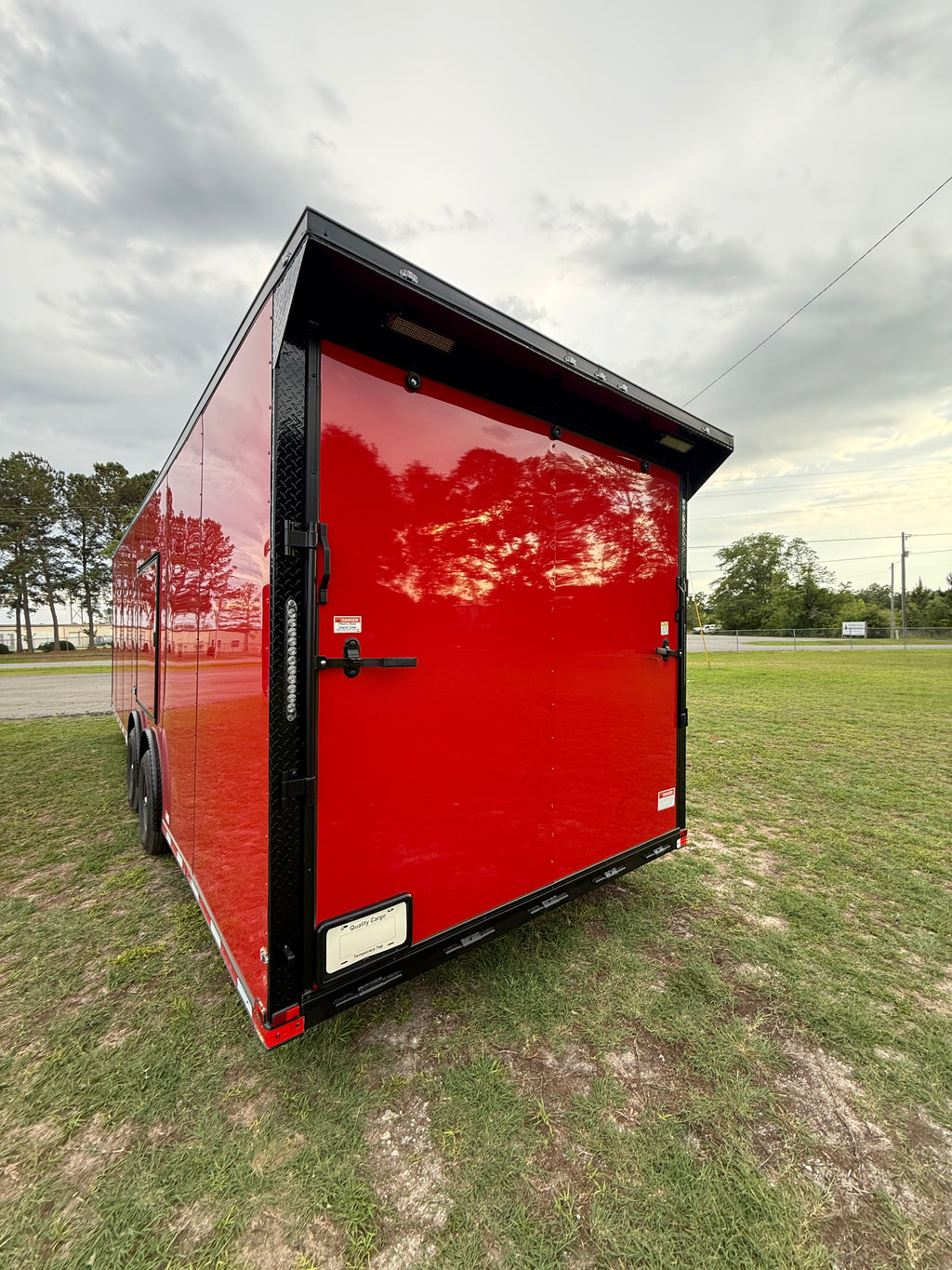 8.5X28TA Red Race Ready Trailer