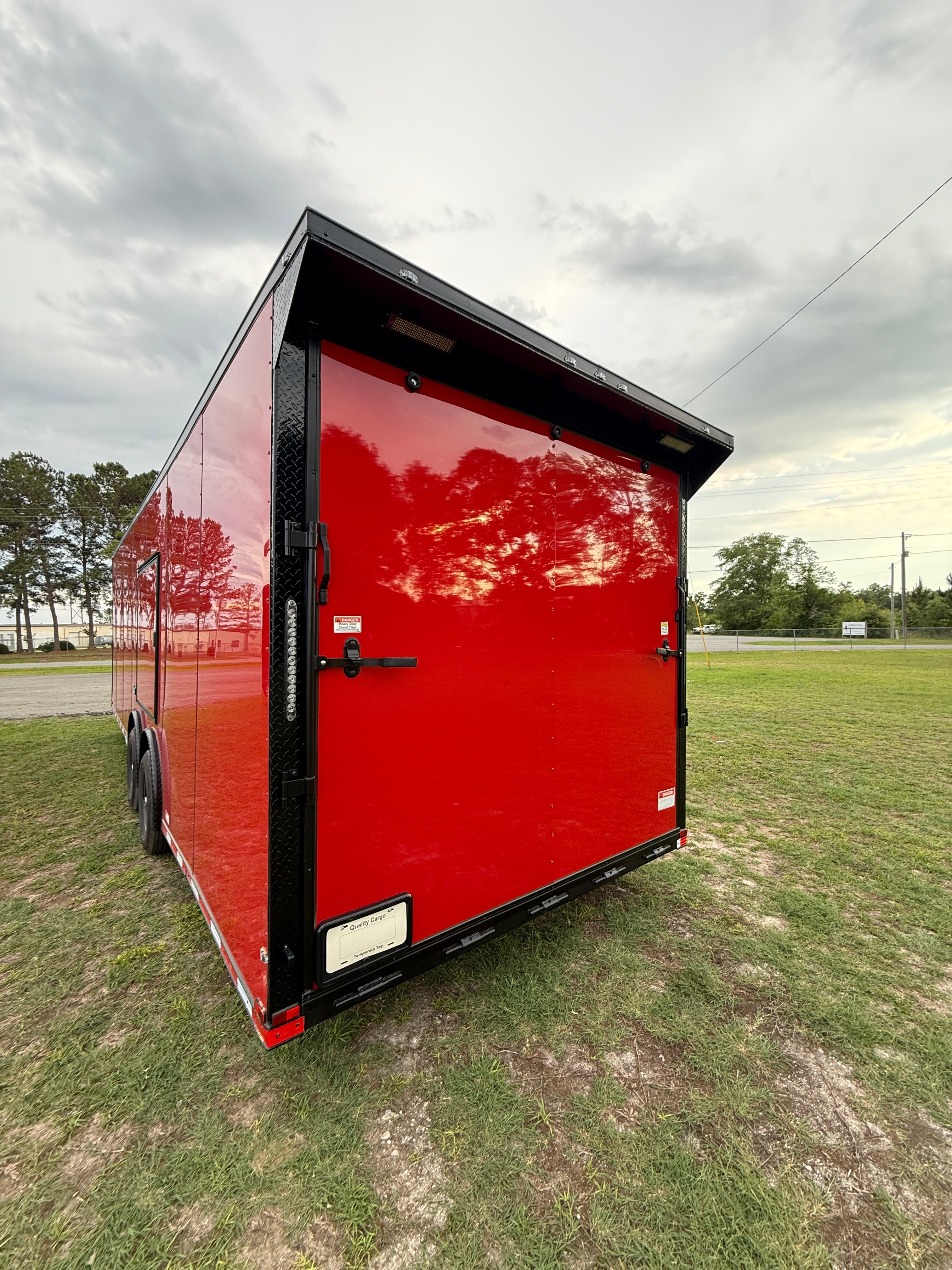8.5X28TA Red Race Ready Trailer