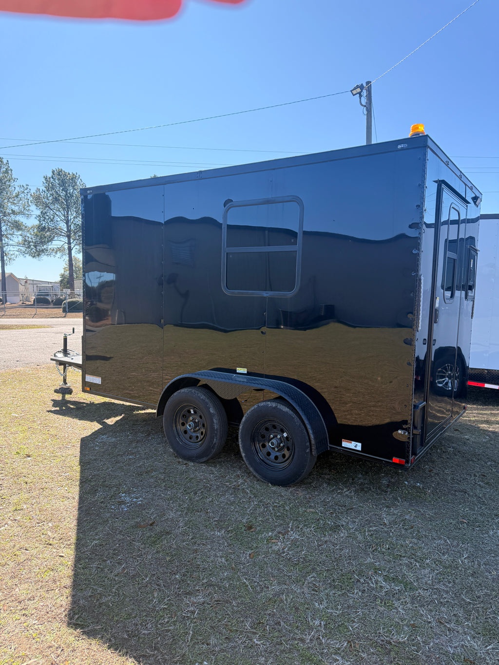 7X12TA Black Splicing Trailer