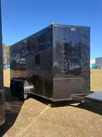 7X12TA Black Splicing Trailer