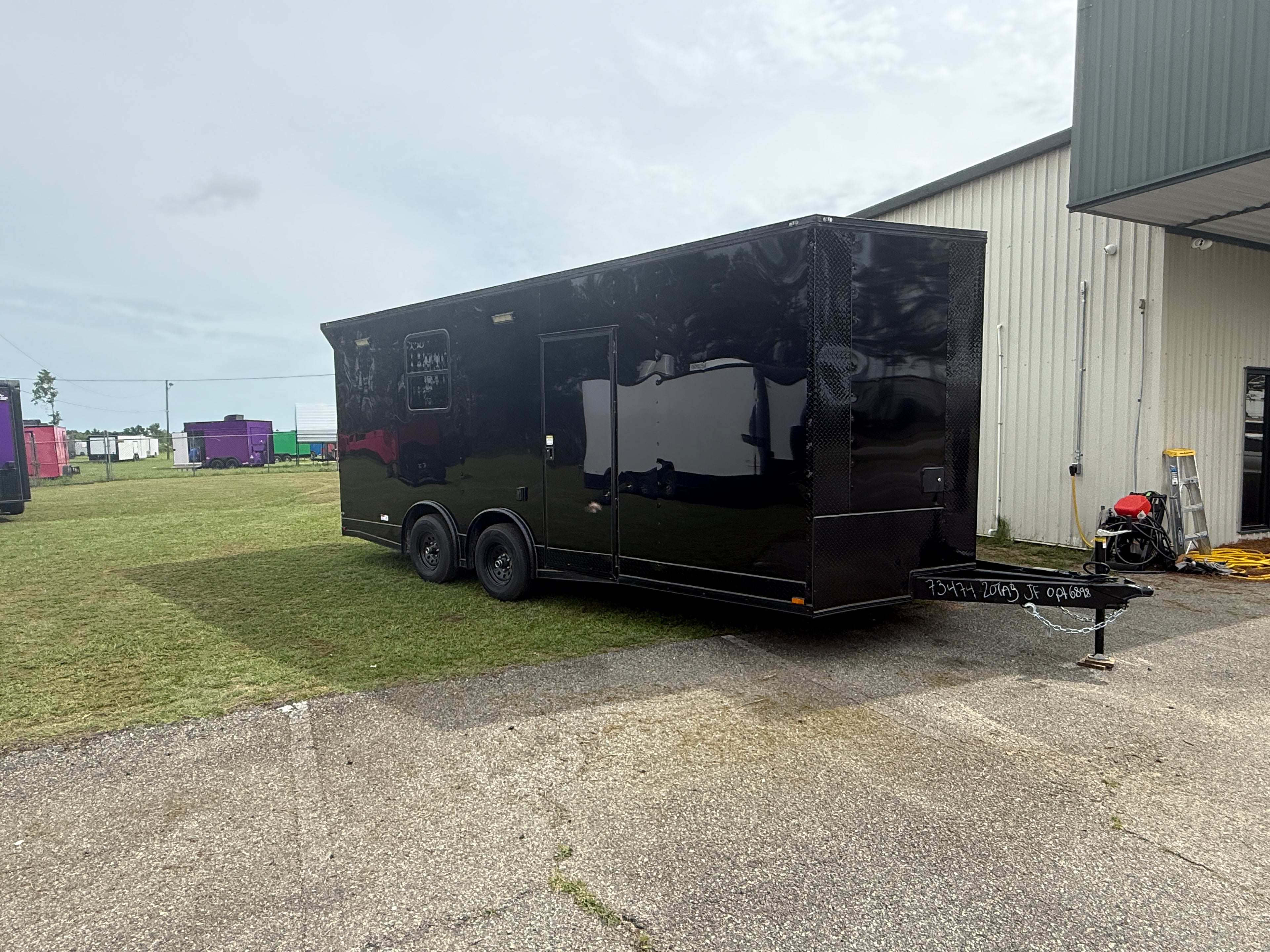 8.5X20TA3 Black Race Ready Trailer