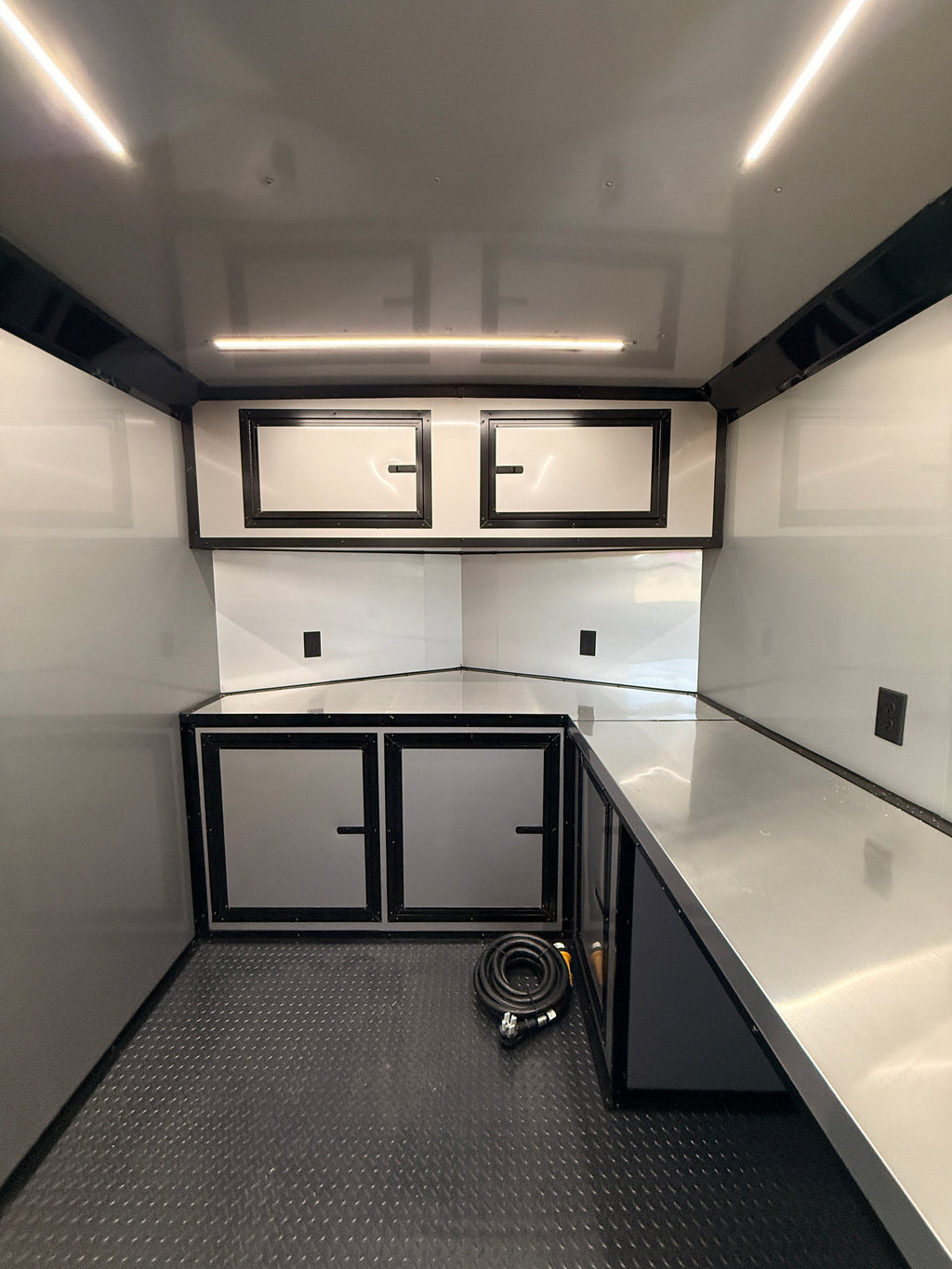 7X12TA Black Splicing Trailer