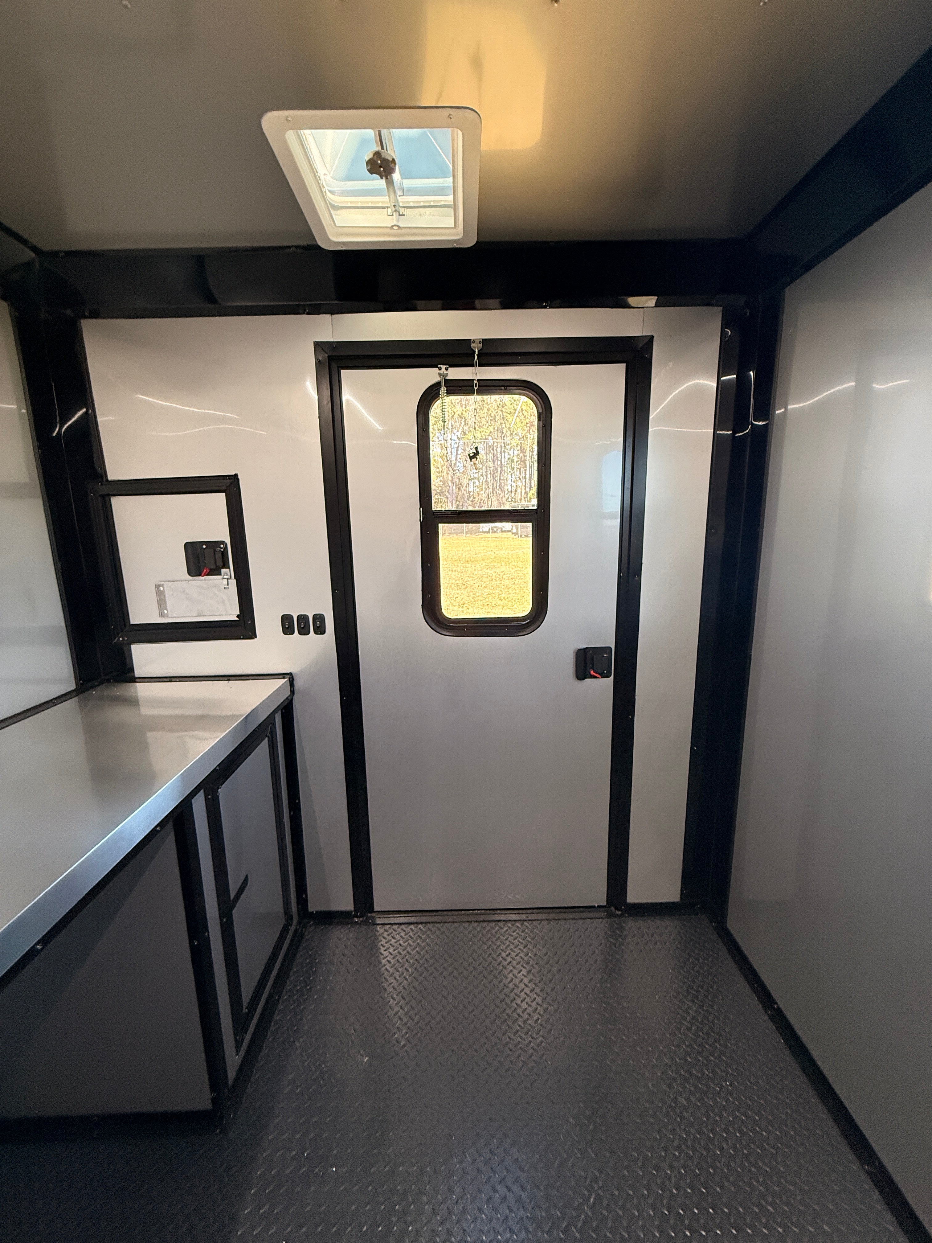 7X12TA Black Splicing Trailer