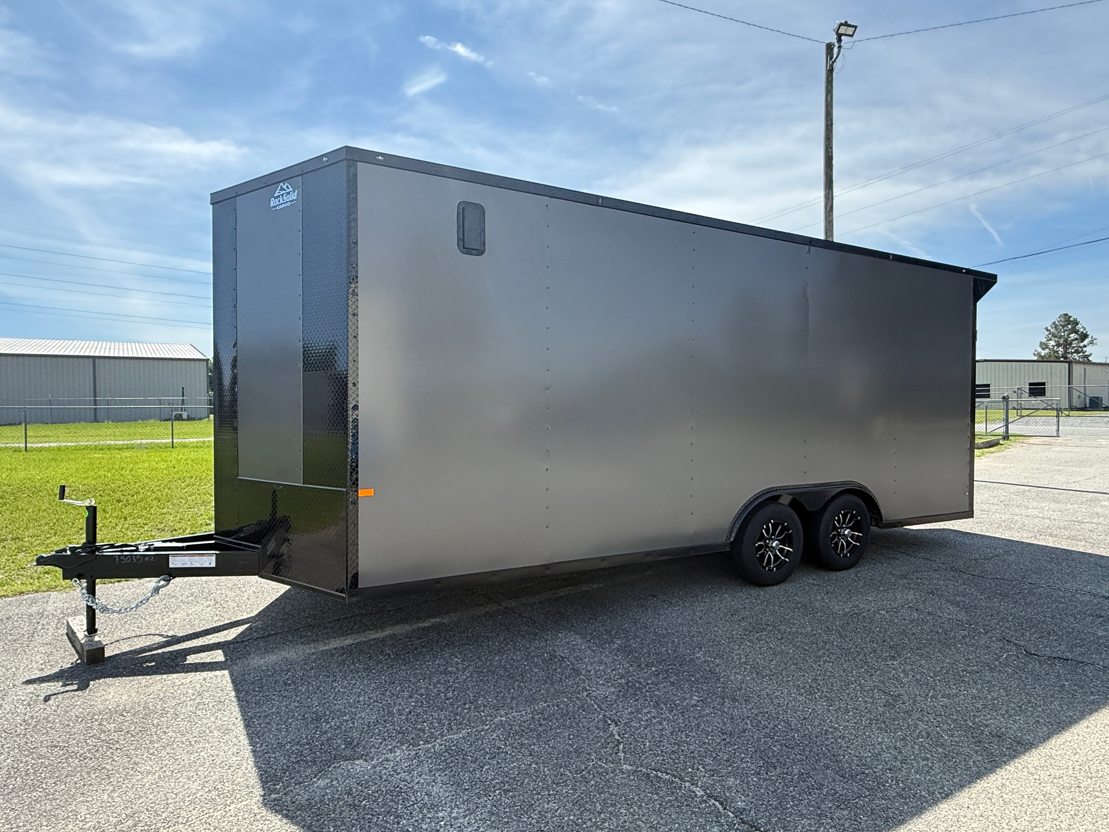 8.5X20TA3 Charcoal Standard Car Hauler Trailer