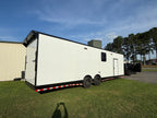 8.5X32TA White Race Ready Trailer