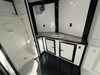 8.5X32TA White Race Ready Trailer