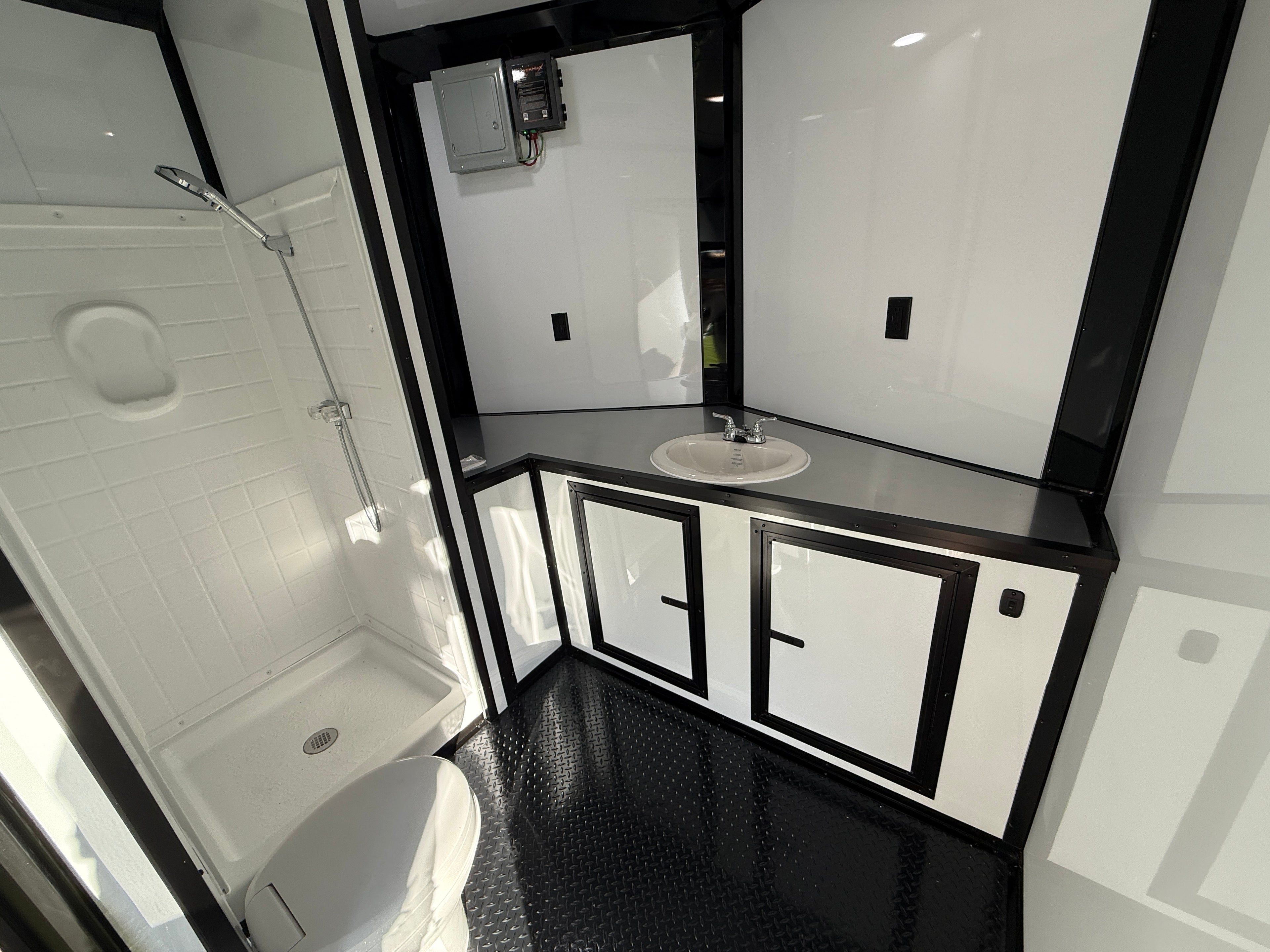 8.5X32TA White Race Ready Trailer