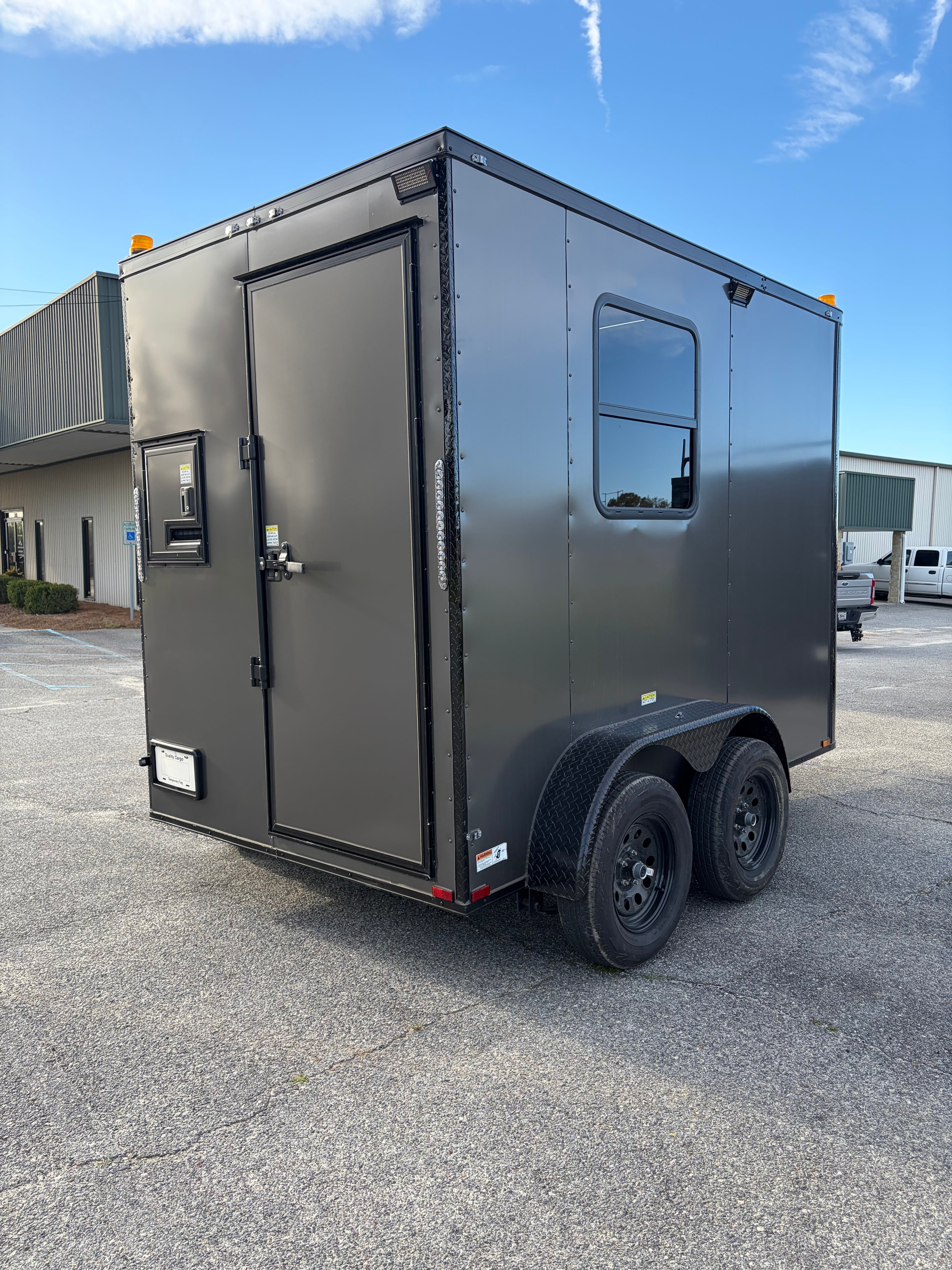 6X10TA Charcoal Splicing Trailer BOP