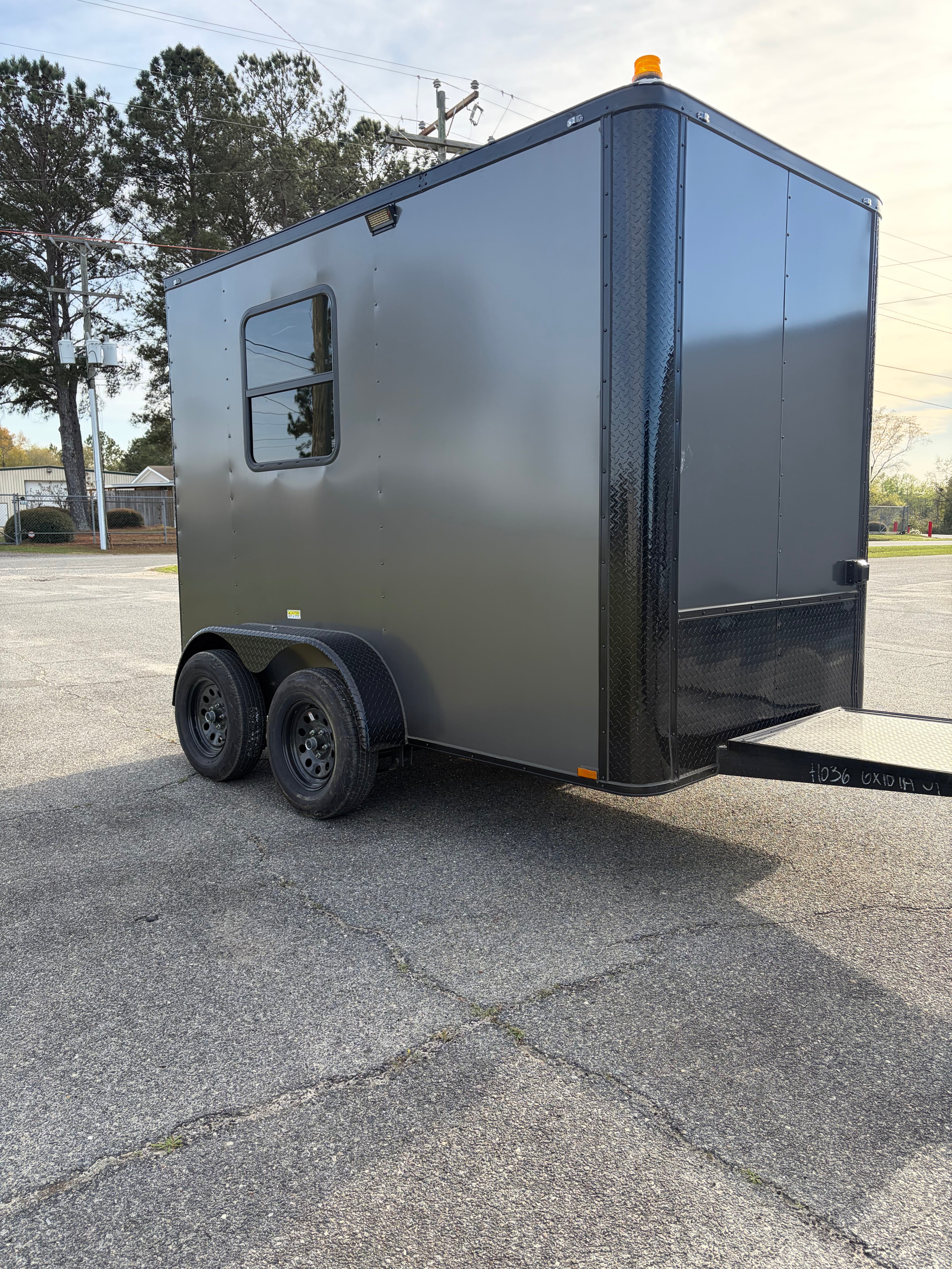 6X10TA Charcoal Splicing Trailer BOP