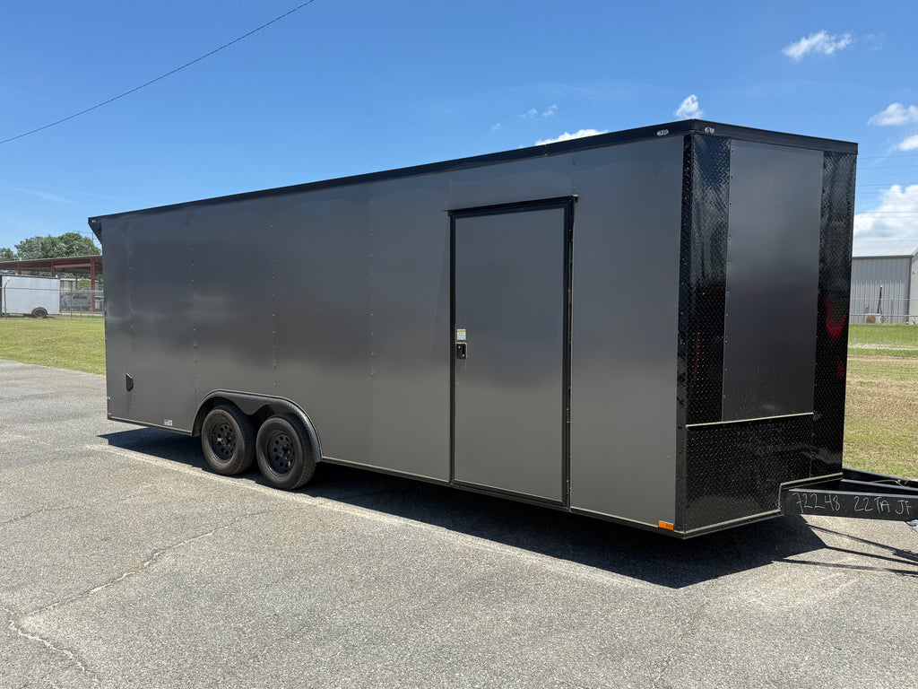 8.5X22TA3 Charcoal Standard Car Hauler Trailer