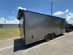 8.5X22TA3 Charcoal Standard Car Hauler Trailer