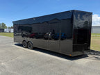 8.5X24TA Black Standard Car Hauler Trailer