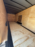 8.5X24TA Black Standard Car Hauler Trailer
