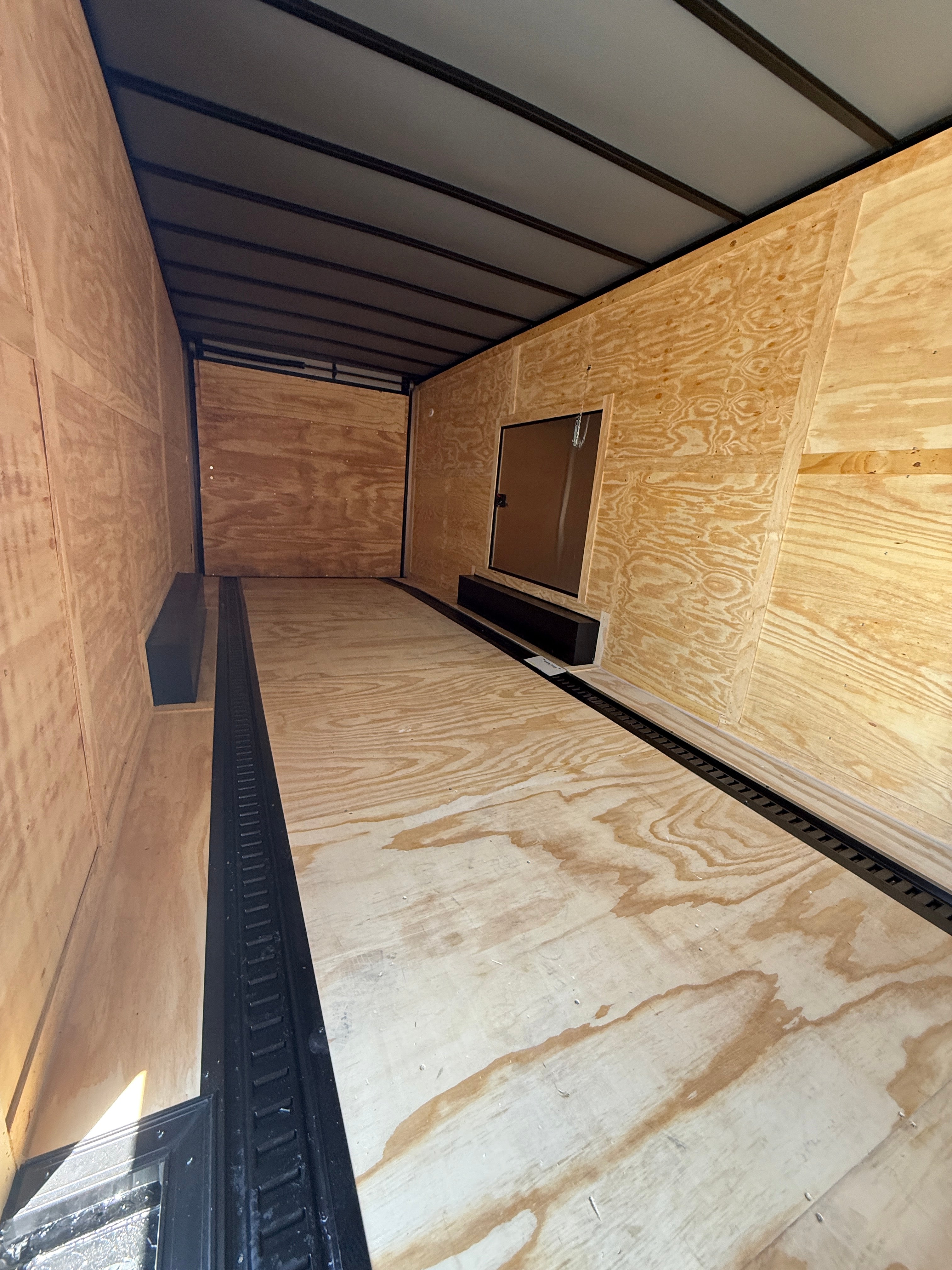 8.5X24TA Black Standard Car Hauler Trailer