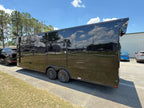 8.5X24TA Black Standard Car Hauler Trailer