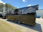 8.5X24TA Black Standard Car Hauler Trailer