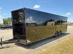 8.5X24TA Black Standard Car Hauler Trailer