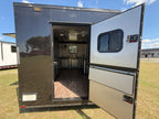 8.5X14TA Black Concession Trailer