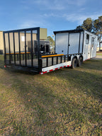 8.5X32TA White Hybrid Trailer