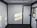 8.5X32TA White Hybrid Trailer