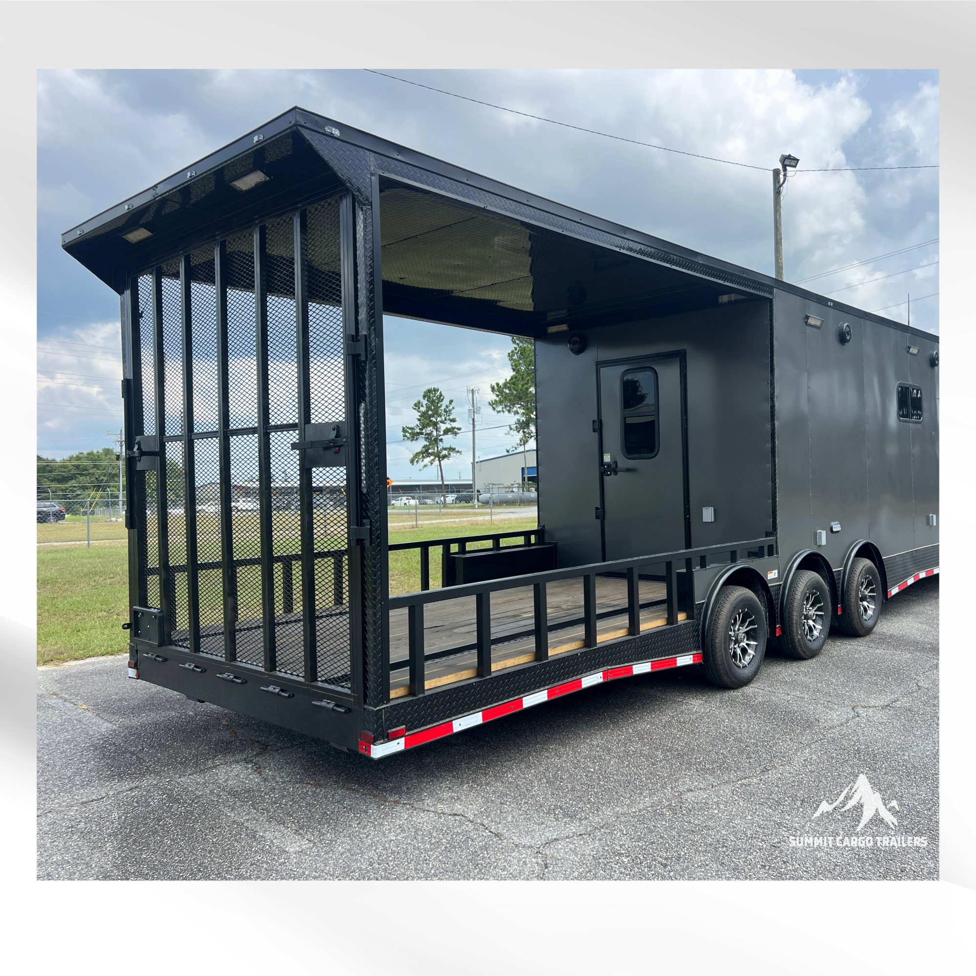 8.5X34TTA3 Charcoal Hybrid Trailer