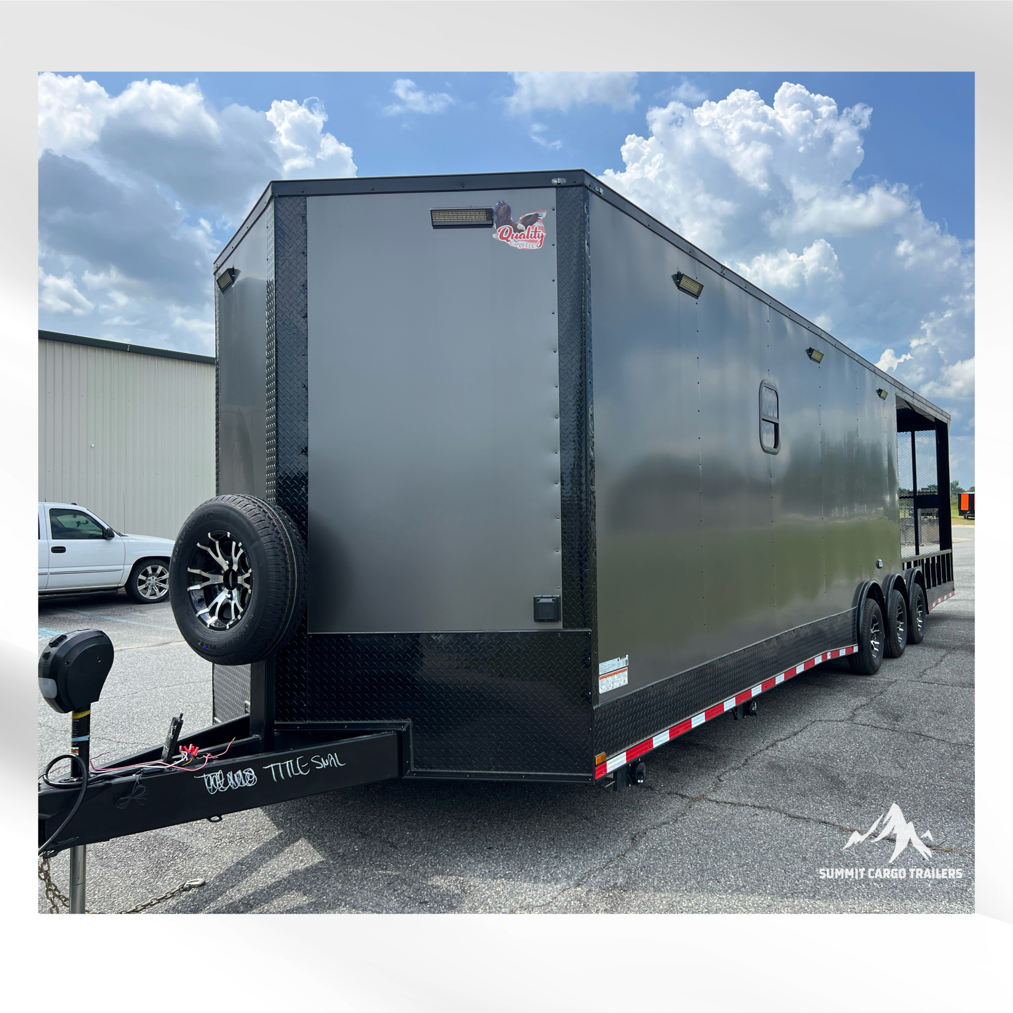 8.5X34TTA3 Charcoal Hybrid Trailer