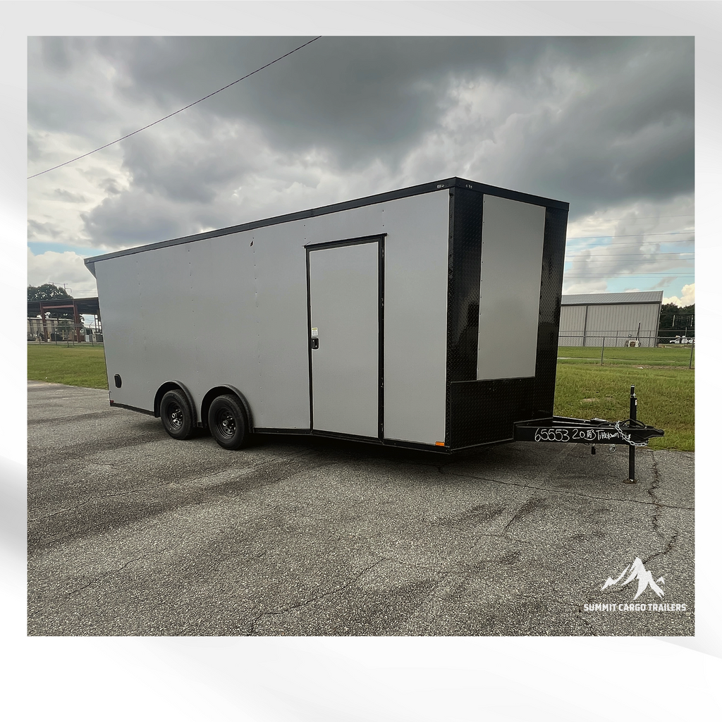 8.5X20TA Silver Frost Car Hauler